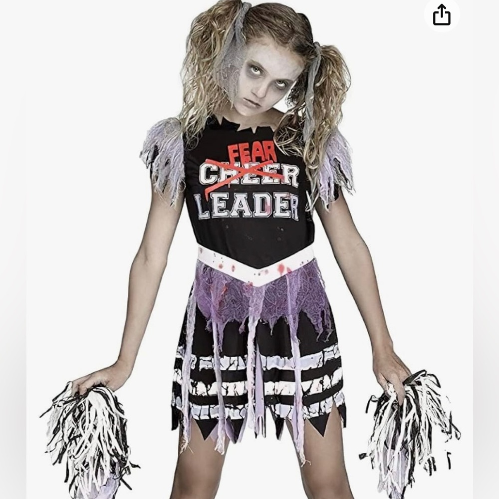 Halloween fear Fear cheer leader costume worn last Halloween 🎃